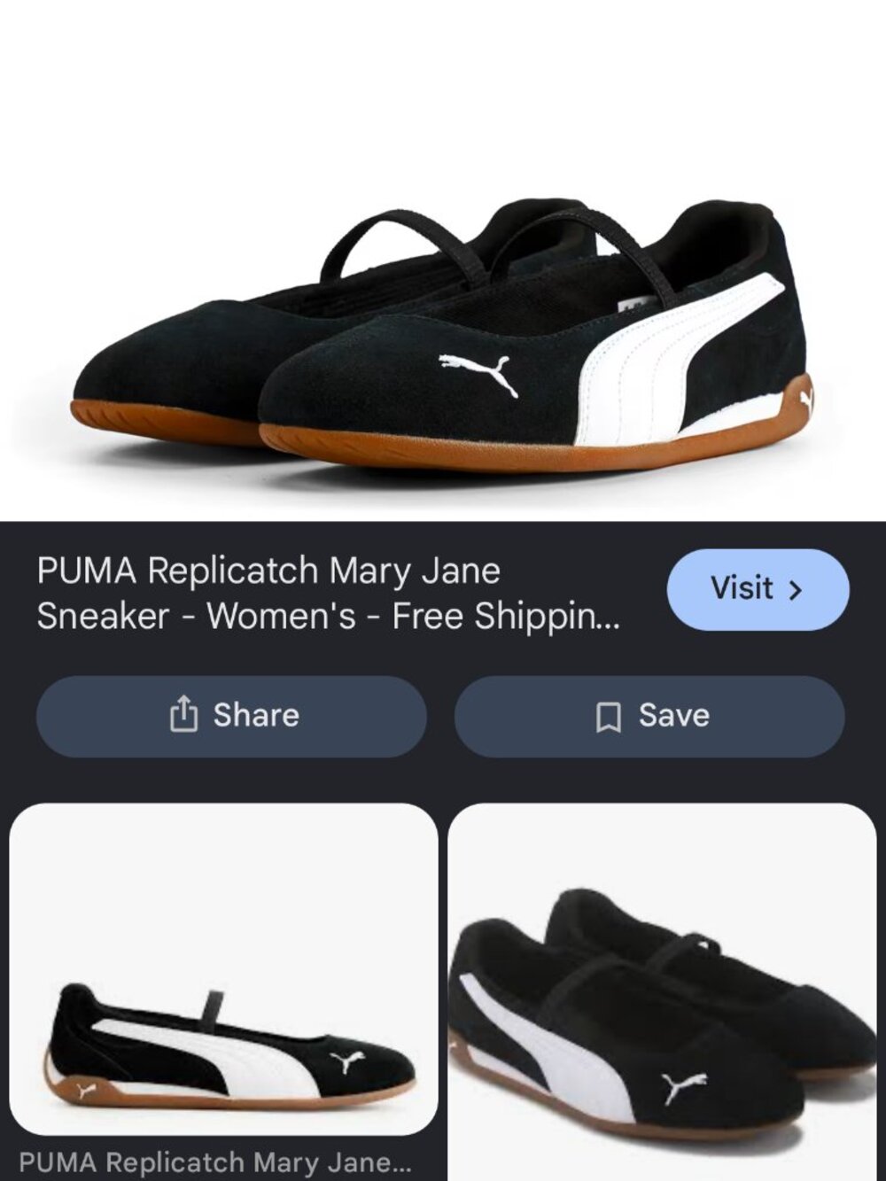 new PUMA replicatch mary jane shoes womens 8